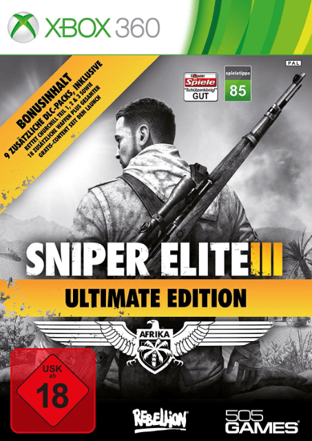 Sniper Elite III - XBOX360 - Microsoft Xbox 360