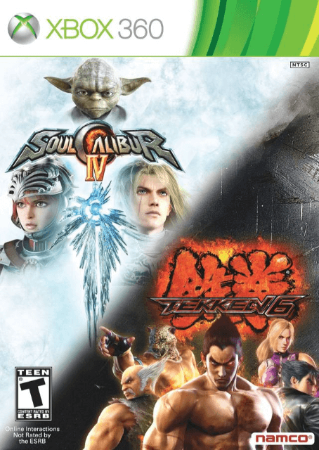 SoulCalibur IV / Tekken 6 - XBOX360 - Microsoft Xbox 360