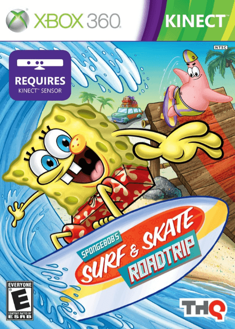 SpongeBob's Surf & Skate Roadtrip - XBOX360 - Microsoft Xbox 360