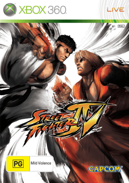 Street Fighter IV - XBOX360 - Microsoft Xbox 360