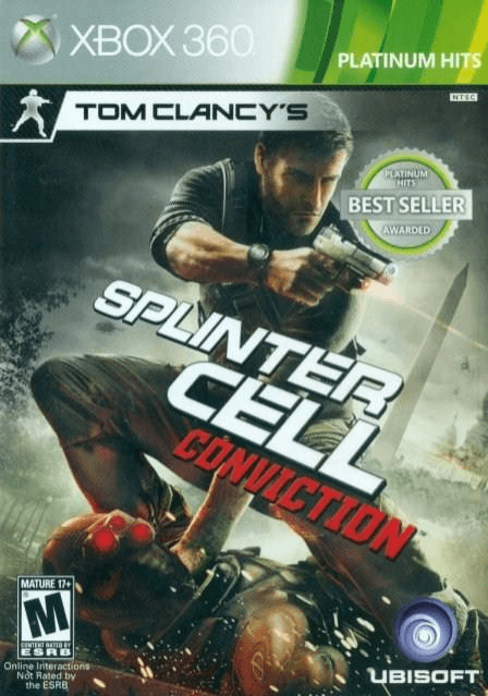 Tom Clancy's Splinter Cell: Conviction - XBOX360 - Microsoft Xbox 360 - Packshots