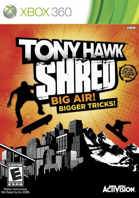 Tony Hawk: Shred - XBOX360 - Microsoft Xbox 360