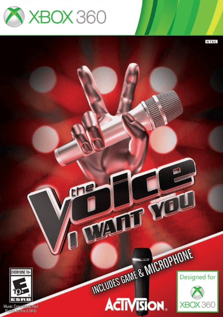 The Voice: I Want You - XBOX360 - Microsoft Xbox 360