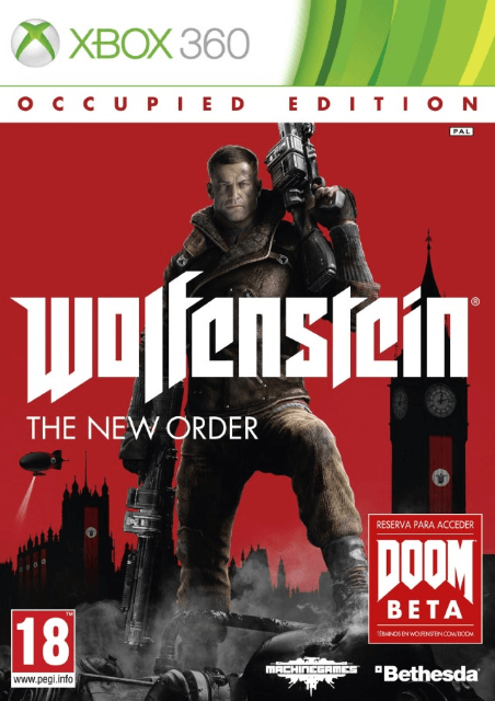 Wolfenstein: The New Order - XBOX360 - Microsoft Xbox 360