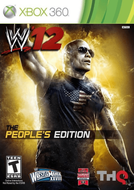 WWE '12 - XBOX360 - Microsoft Xbox 360