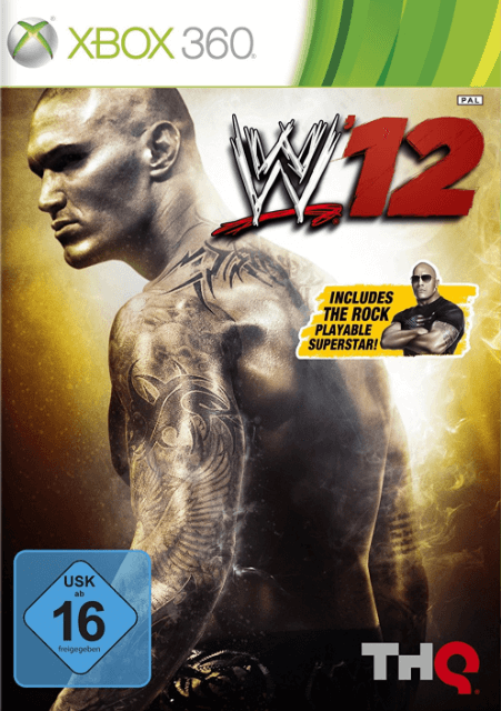 WWE '12 - XBOX360 - Microsoft Xbox 360