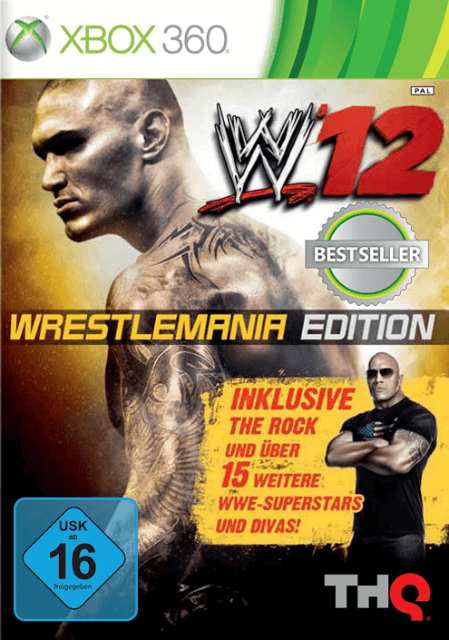 WWE '12 - XBOX360 - Microsoft Xbox 360