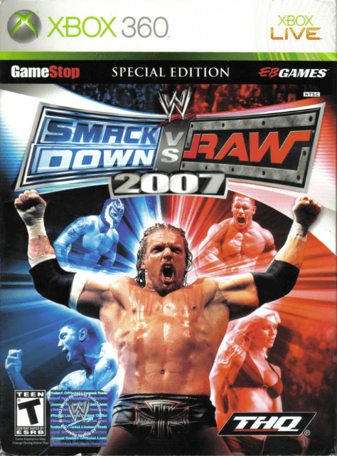 WWE SmackDown vs. Raw 2007 - XBOX360 - Microsoft Xbox 360