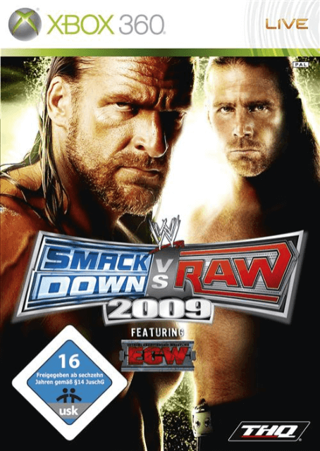 WWE SmackDown vs. Raw 2009 - XBOX360 - Microsoft Xbox 360