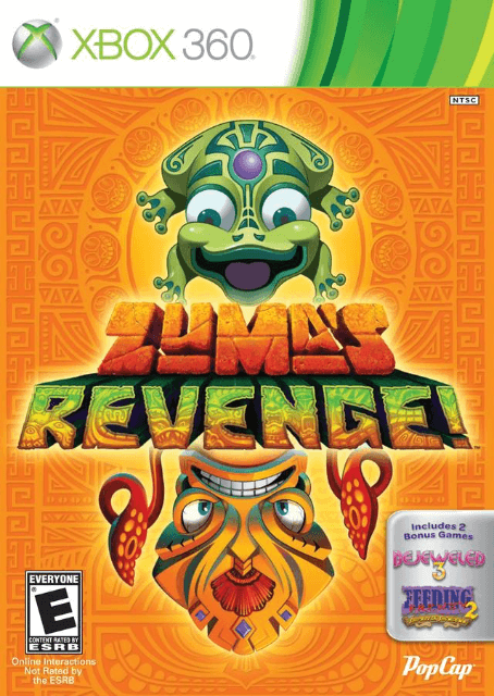 Zuma's Revenge! - XBOX360 - Microsoft Xbox 360