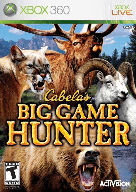 Cabela's Big Game Hunter - XBOX360 - Microsoft Xbox 360