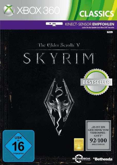 The Elder Scrolls V: Skyrim - XBOX360 - Microsoft Xbox 360 - Packshots