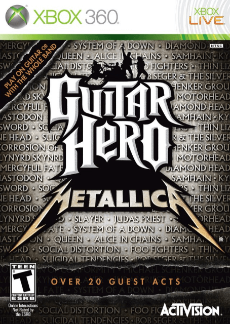 Guitar Hero: Metallica - XBOX360 - Microsoft Xbox 360