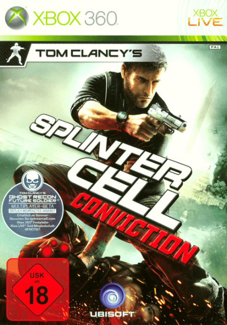 Tom Clancy's Splinter Cell: Conviction - XBOX360 - Microsoft Xbox 360