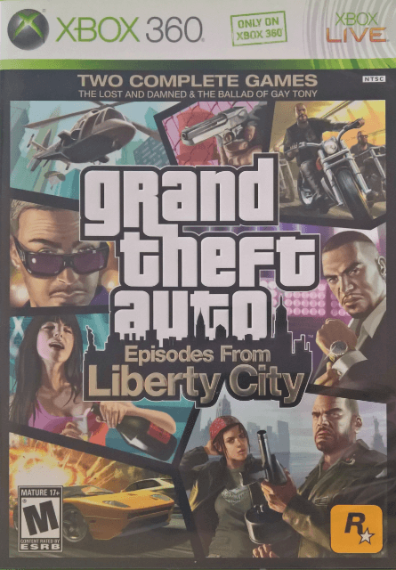 Grand Theft Auto: Episodes from Liberty City - XBOX360 - Microsoft Xbox 360