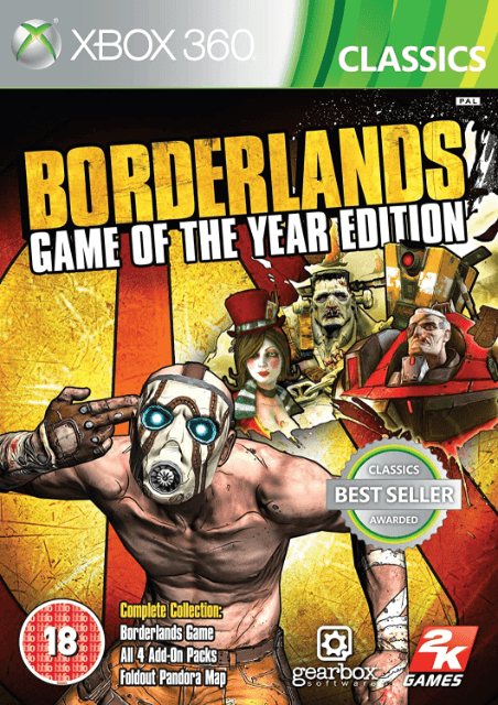 Borderlands - XBOX360 - Microsoft Xbox 360