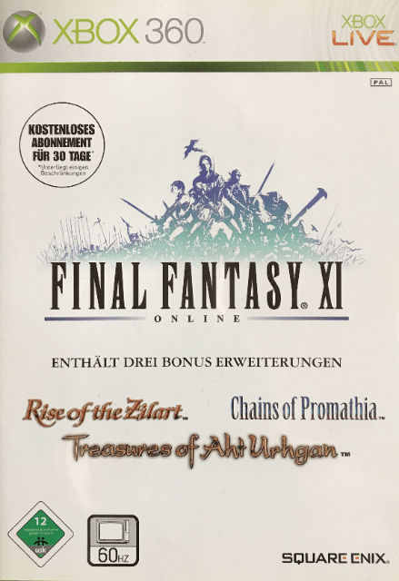 Final Fantasy XI - XBOX360 - Microsoft Xbox 360