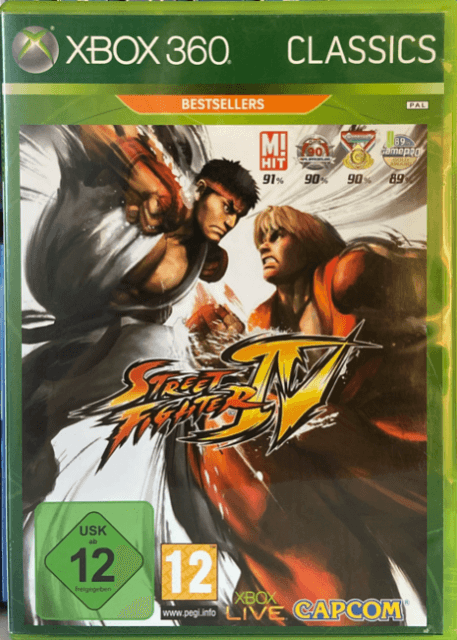 Street Fighter IV - XBOX360 - Microsoft Xbox 360