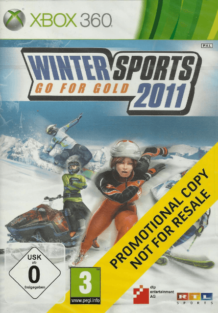 Winter Sports 2011 - XBOX360 - Microsoft Xbox 360