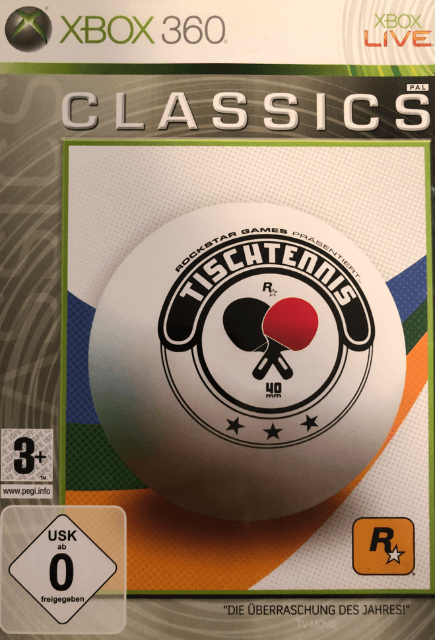 Rockstar Games präsentiert: Tischtennis - XBOX360 - Microsoft Xbox 360