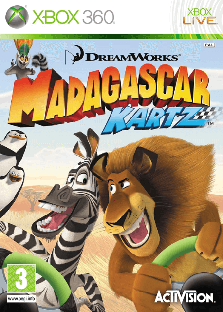 DreamWorks Madagascar Kartz - XBOX360 - Microsoft Xbox 360 - Packshots