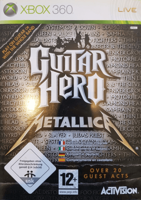 Guitar Hero: Metallica - XBOX360 - Microsoft Xbox 360