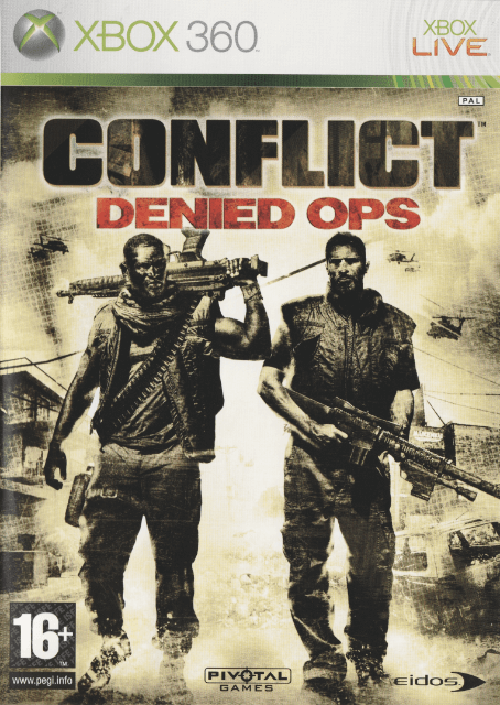 Conflict: Denied Ops - XBOX360 - Microsoft Xbox 360 - Packshots