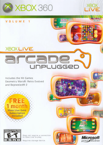 Xbox Live Arcade Unplugged (Volume 1) - XBOX360 - Microsoft Xbox 360