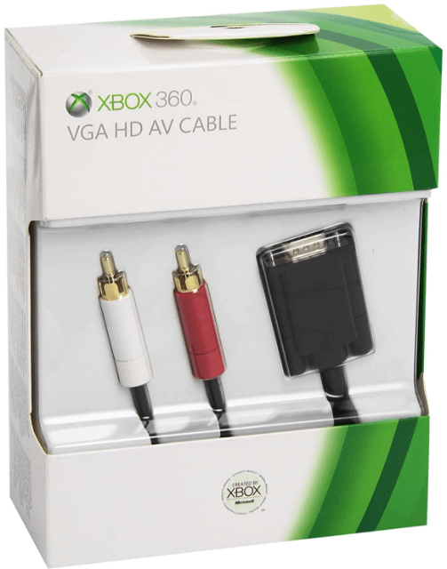 VGA HD AV Cable - XBOX360 - Microsoft Xbox 360