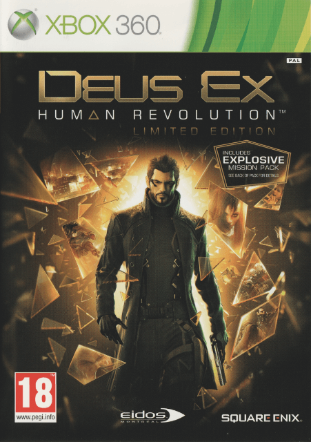 Deus Ex: Human Revolution - XBOX360 - Microsoft Xbox 360