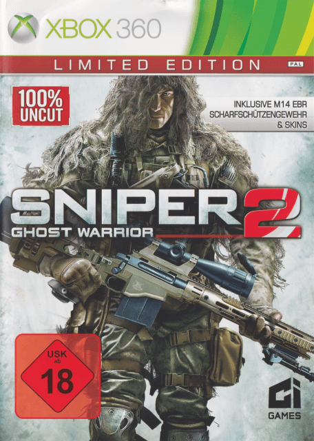 Sniper: Ghost Warrior 2 - XBOX360 - Microsoft Xbox 360