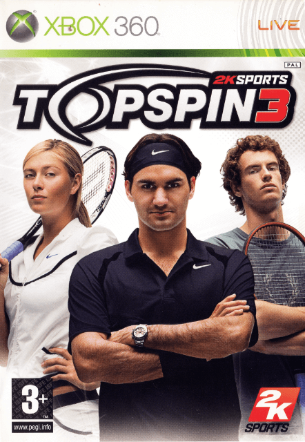 Top Spin 3 - XBOX360 - Microsoft Xbox 360
