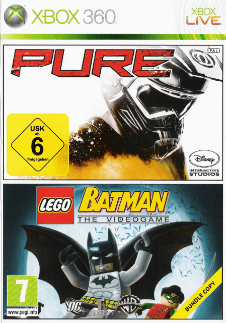 Pure / LEGO Batman: The Videogame - XBOX360 - Microsoft Xbox 360