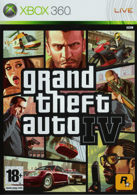 Grand Theft Auto IV - XBOX360 - Microsoft Xbox 360