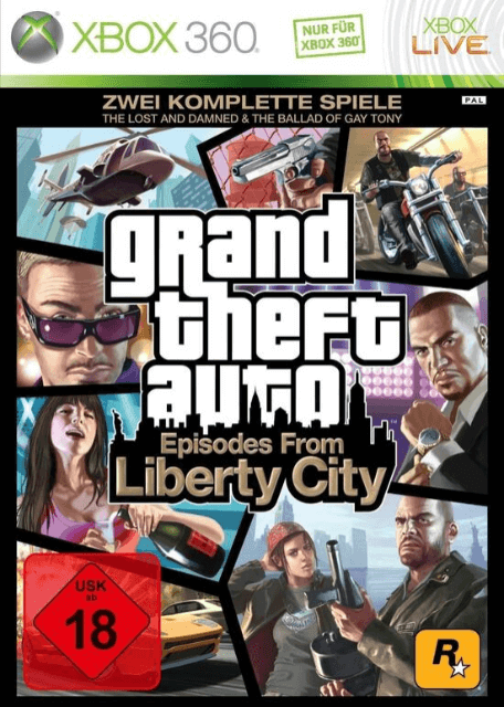 Grand Theft Auto: Episodes from Liberty City - XBOX360 - Microsoft Xbox 360