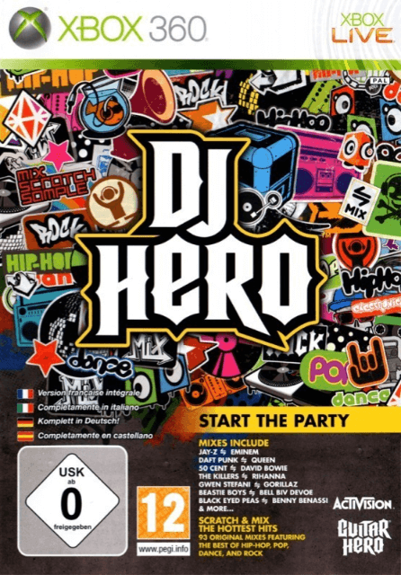 DJ Hero - XBOX360 - Microsoft Xbox 360