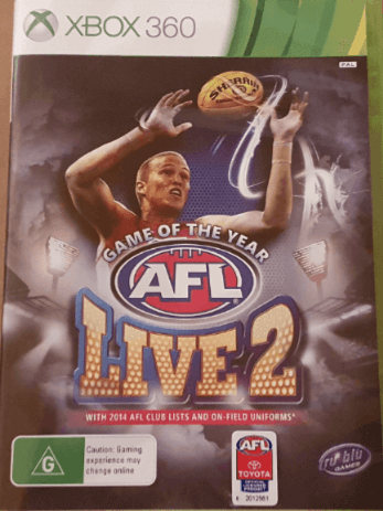 AFL Live 2 - XBOX360 - Microsoft Xbox 360