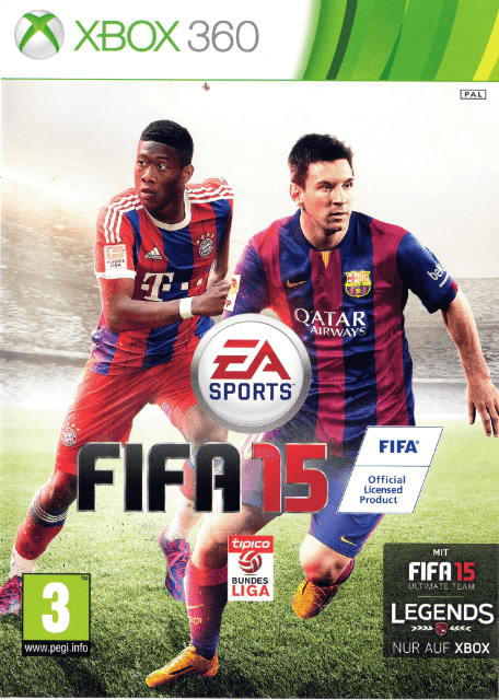 FIFA 15 - XBOX360 - Microsoft Xbox 360