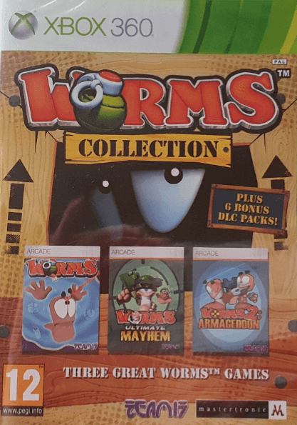 Worms Collection - XBOX360 - Microsoft Xbox 360