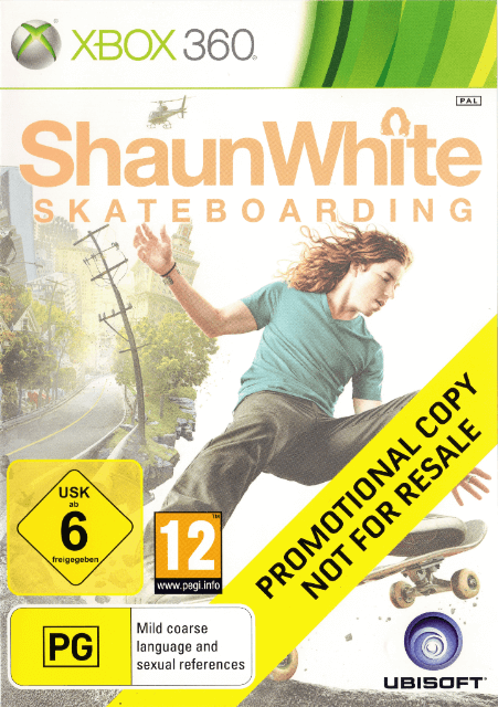 Shaun White Skateboarding - XBOX360 - Microsoft Xbox 360