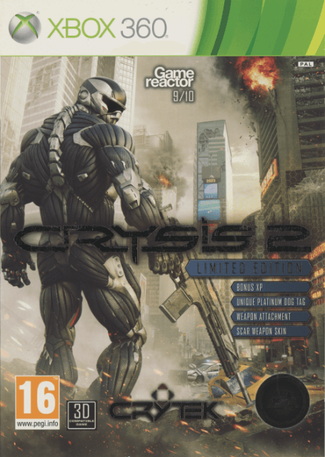 Crysis 2 - XBOX360 - Microsoft Xbox 360
