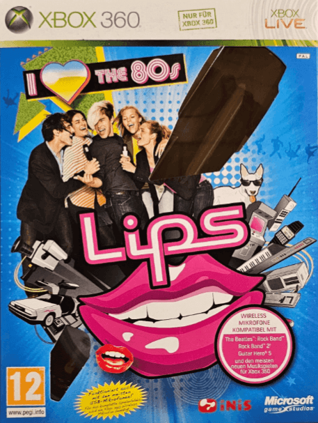 Lips: I Love The 80s - XBOX360 - Microsoft Xbox 360