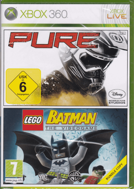 Pure & Lego Batman Bundle - XBOX360 - Microsoft Xbox 360