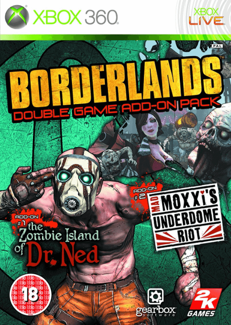 Borderlands: Double Game Add-On Pack - XBOX360 - Microsoft Xbox 360
