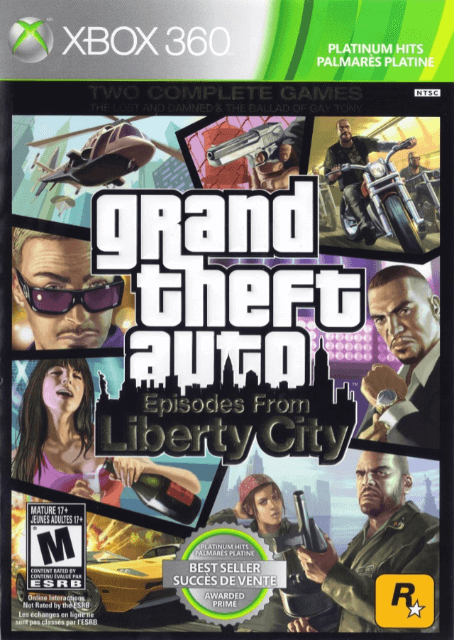Grand Theft Auto: Episodes from Liberty City - XBOX360 - Microsoft Xbox 360