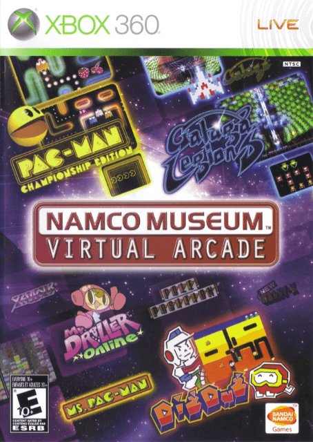 Namco Museum: Virtual Arcade - XBOX360 - Microsoft Xbox 360