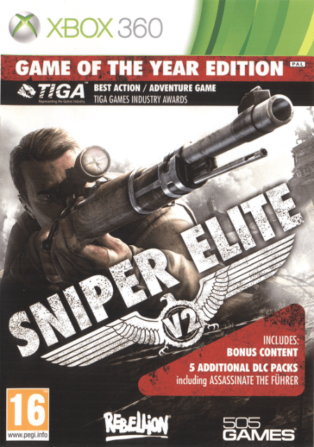 Sniper Elite V2 - XBOX360 - Microsoft Xbox 360