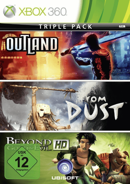 Triple Pack: Outland / From Dust / Beyond Good & Evil HD - XBOX360 - Microsoft Xbox 360