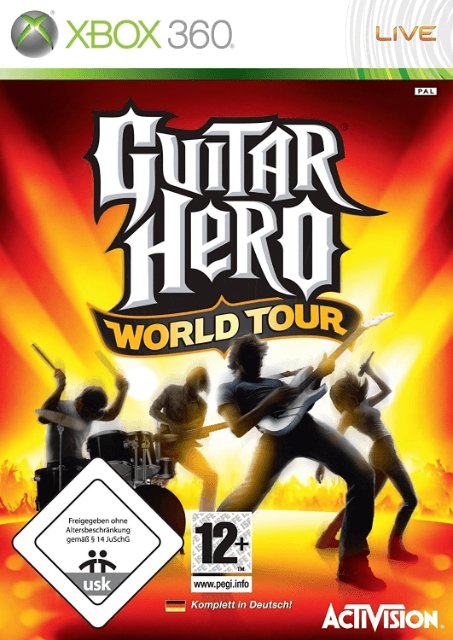 Guitar Hero World Tour - XBOX360 - Microsoft Xbox 360