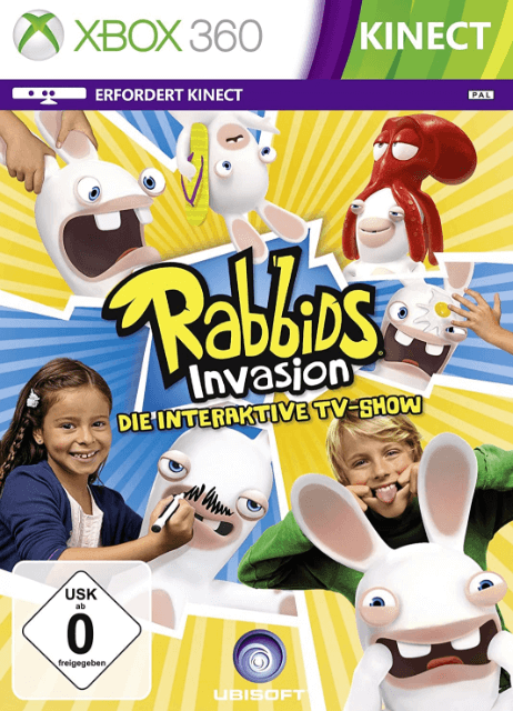 Rabbids Invasion - Die interaktive TV-Show - XBOX360 - Microsoft Xbox 360